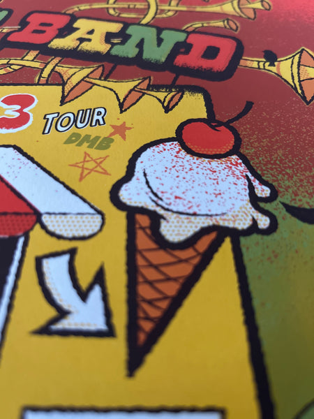 Dave Matthews Band 2023 Tour Poster 2nd Edition