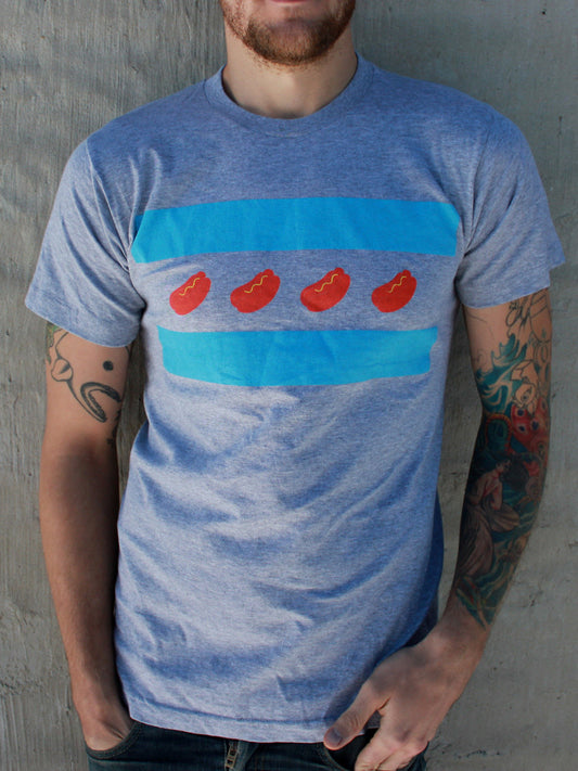 Hot Dog Flag T-Shirt